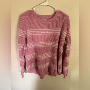 Pink clover sweater from stitch fix